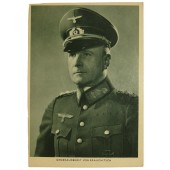 Postkarte mit Generalfeldmarschall von Brauchitsch